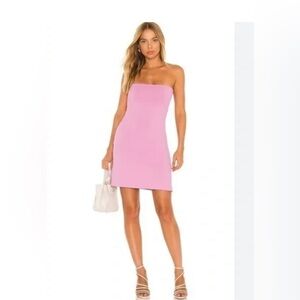 Susana Mónaco tube dress color pansy